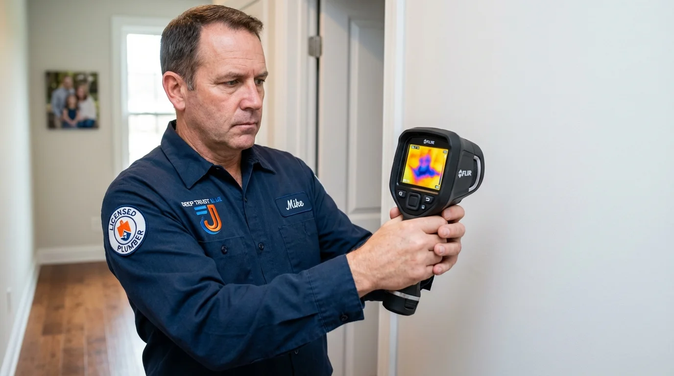 Thermal imaging leak detection by Johns Plumbing LLC in Statenville